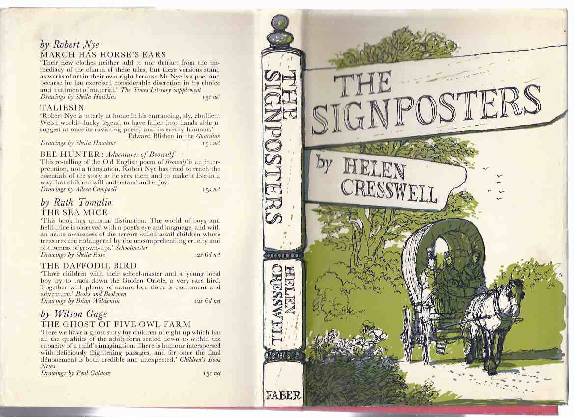 Image for The Signposters -by Helen Cresswell --a signed Copy ( Sign Posters )
