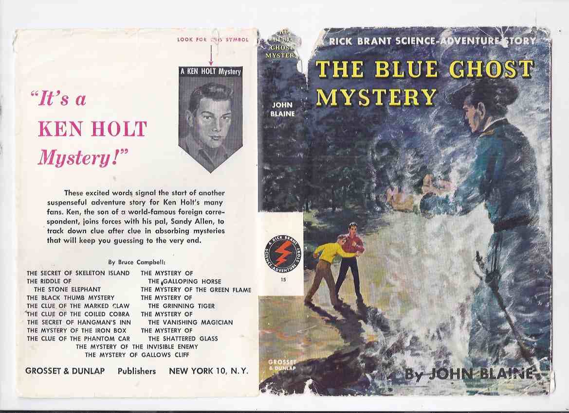 Image for The Blue Ghost Mystery: Rick Brant Science Adventure Story No. 15 By John Blaine ( Volume # Fifteen )