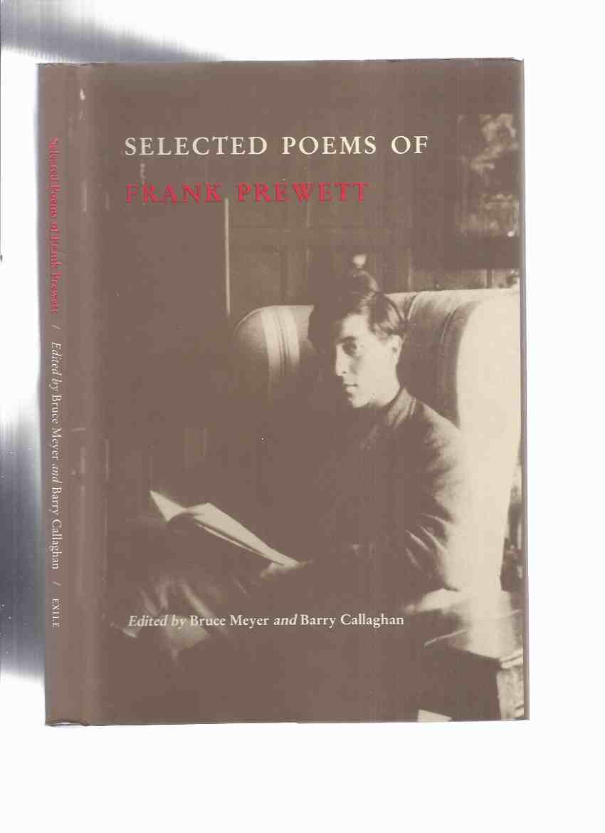 Image for Selected Poems of Frank Prewett / Exile Editions ( part-Iroquois Ontario Poet / War poetry )(selections from:  The Collected Poems / Poems / The Rural Scene )