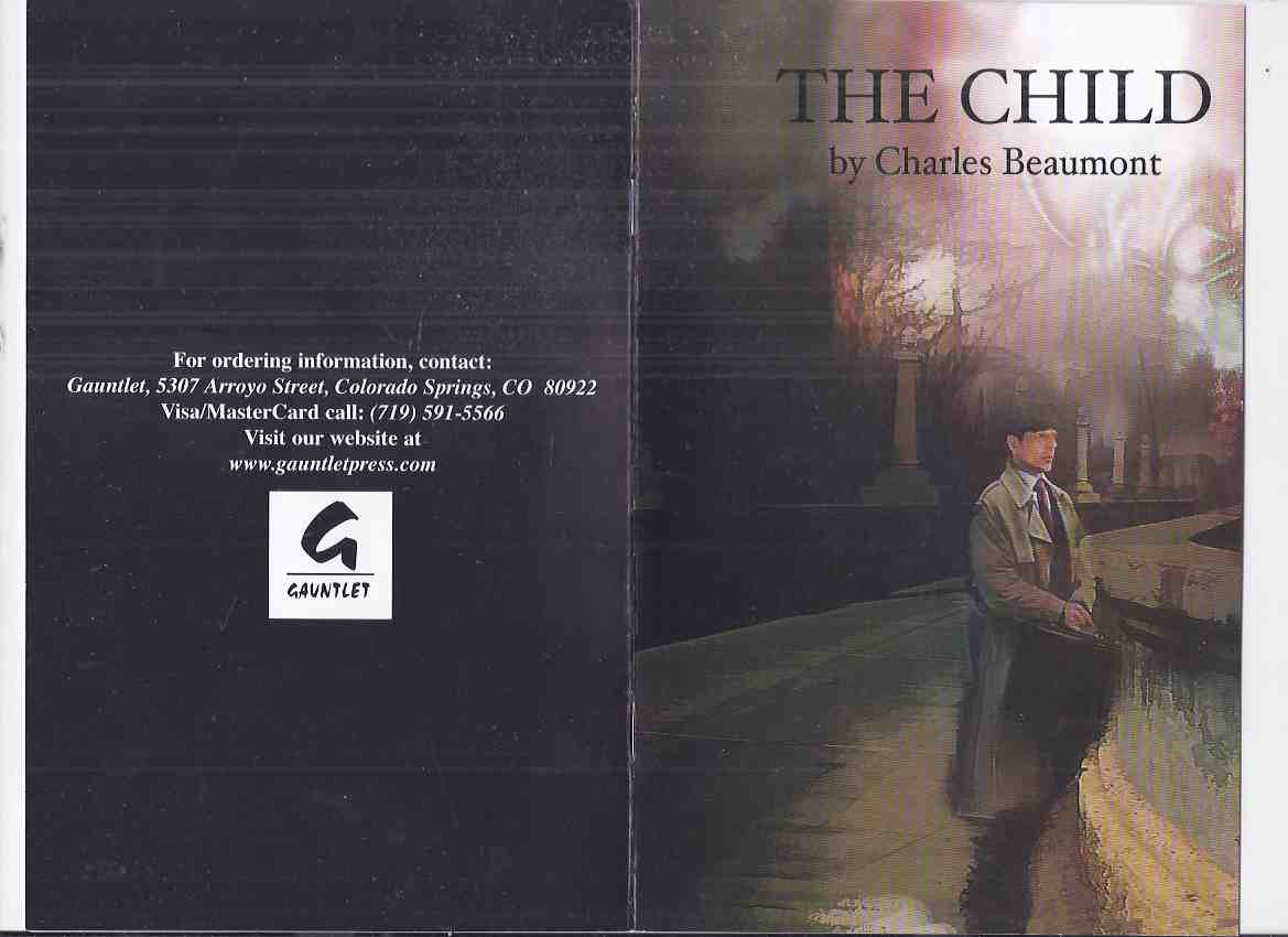 Image for The Child ---by Charles Beaumont (previously unpublished short story )