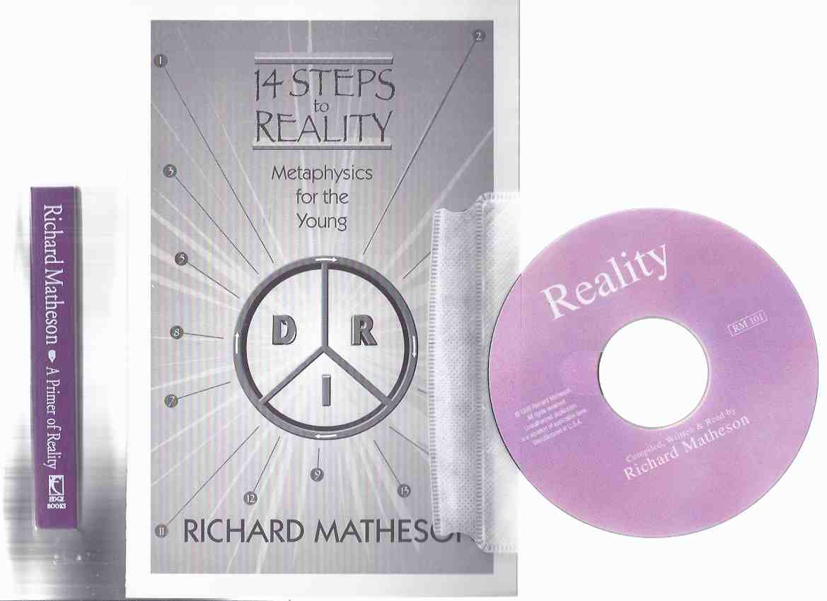 Image for Richard Matheson:  A Primer of Reality ---with  Reality ( a CD of RM ) ---with 14 Steps to Reality:  Metaphysics for the Young ----3 Items -PRIMER is Signed