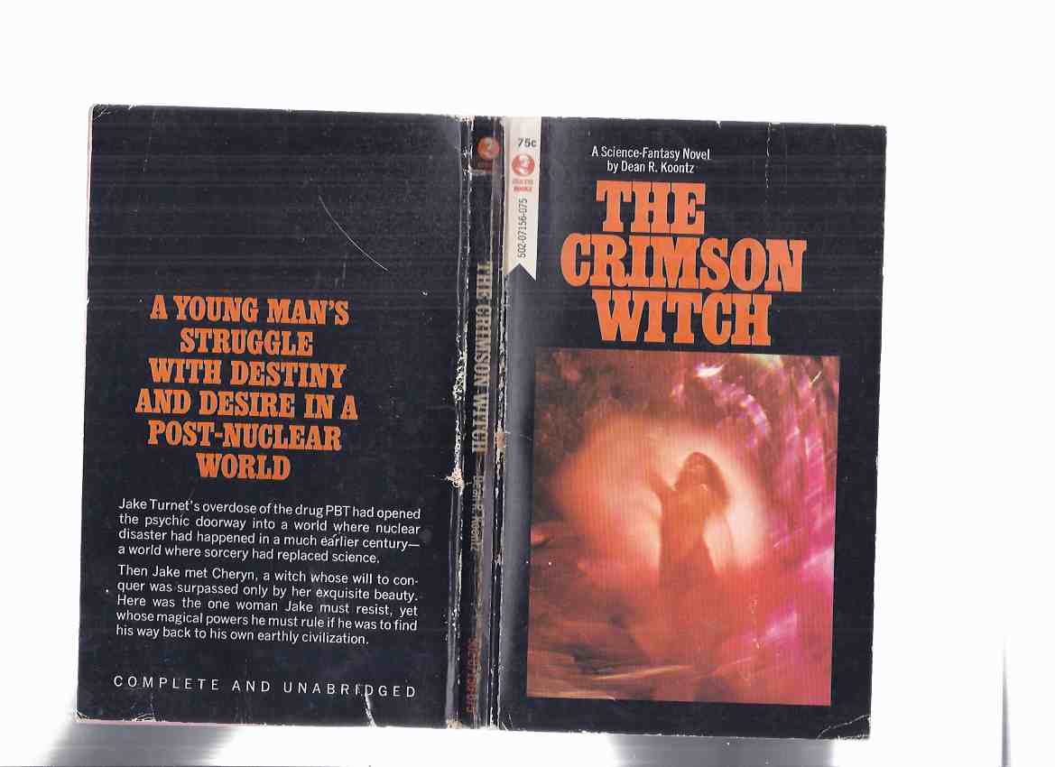 Image for The Crimson Witch -by Dean R Koontz ( true 1st Edition of the Curtis Paperback / no Hardcover edition )