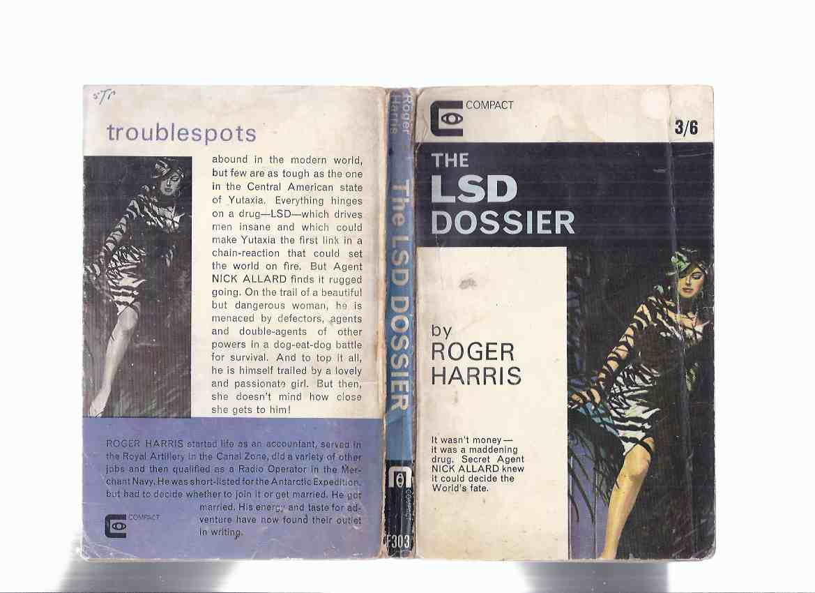 Image for NICK ALLARD, S.M.A.S.H. Trilogy book 1: The LSD Dossier  -by Roger Harris ( Michael Moorcock ) ( L.S.D. dossier)