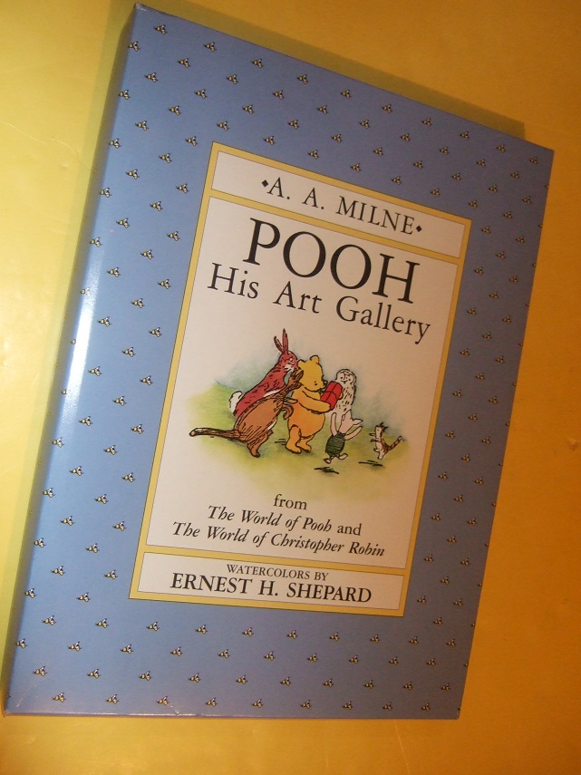 Image for POOH:  His Art Gallery from The World of Pooh and The World of Christopher Robin: Watercolors By Ernest H ( E H ) Shepard ( 8 [ EIGHT ] Color Prints )( Winnie-the-Pooh, Piglet, Eeyore, Tigger, etc)