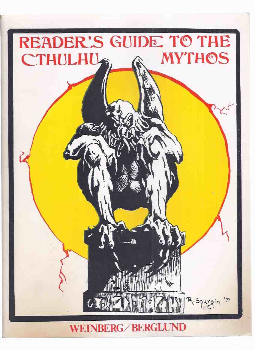 Image for Reader's Guide to The Cthulhu Mythos -by robert Weinberg ( H P Lovecraft Related )