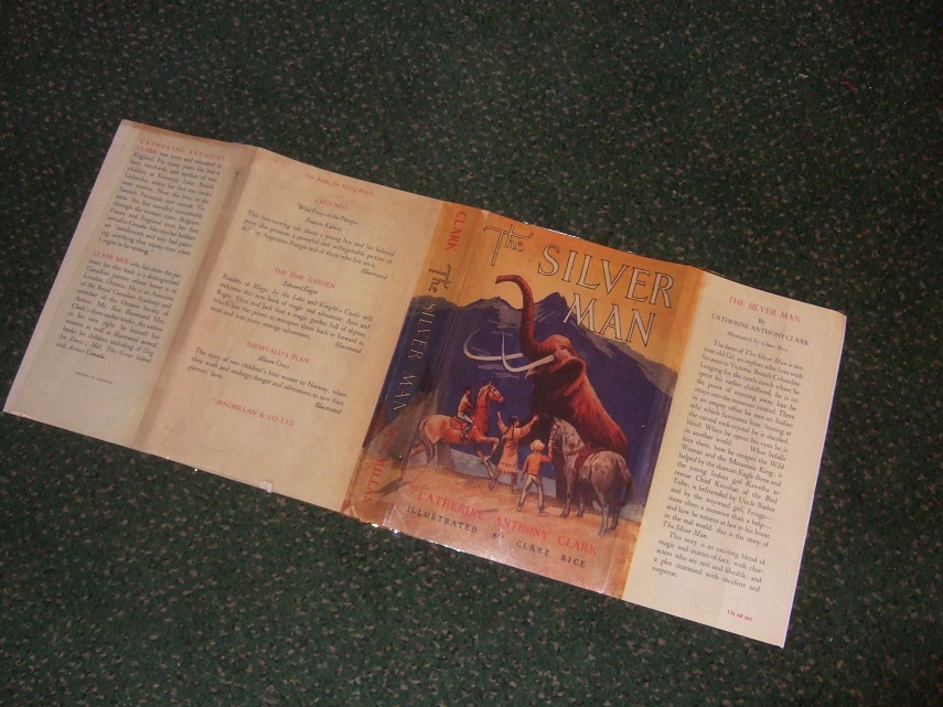 Image for PLEASE READ the DESCRIPTION as this listing is for the DUSTJACKET ONLY !!! For The Silver Man ---by Catherine Anthony Clark