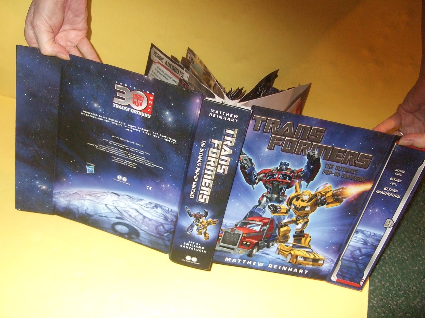 Image for TRANSFORMERS: The Ultimate POP-UP Universe -by Matthew Reinhart ( PopUp Book )(includes: Optimus Prime, Bumblebee, Megatron, Starscream, and many more)