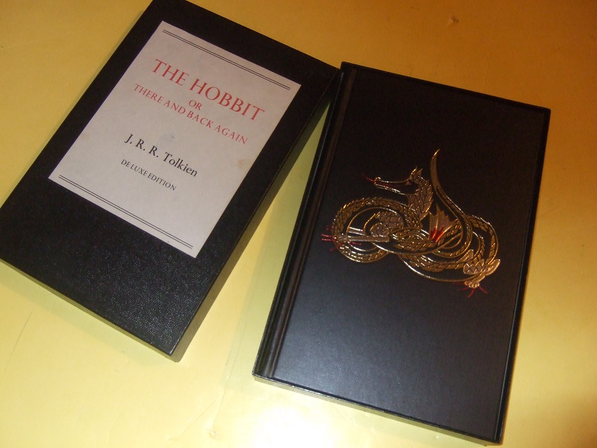 Image for The Hobbit, or, There and Back Again -by J R R Tolkien / Deluxe Edition in Original Box ( 12 Colour Illustrations and Two Maps By J R R Tolkien )