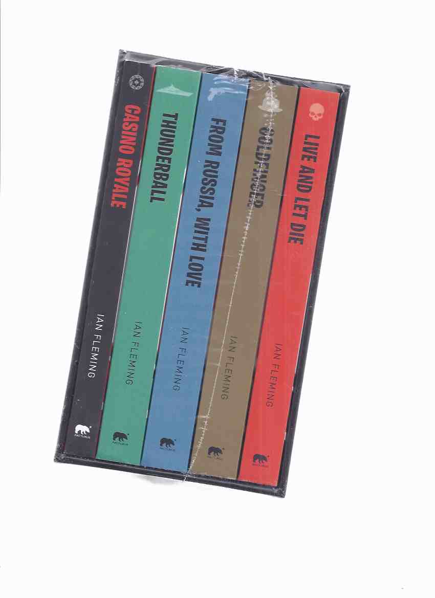 Image for FIVE VOLUMES in SLIPCASE:  The James Bond Collection -by Ian Fleming ( Casino Royale; Thunderball; From Russia, with Love; Goldfinger; Live and Let Die )( Still in Shrinkwrap -UNOPENED )( Box Set )