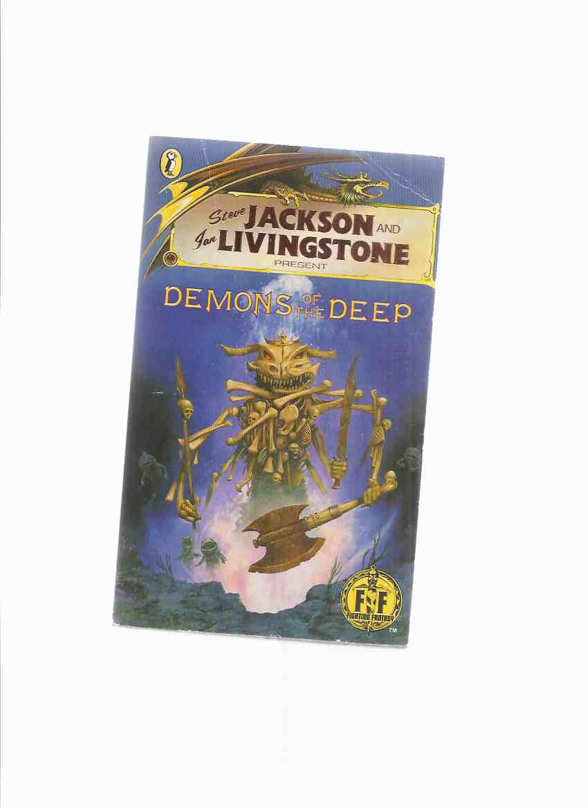 Demons of the Deep, Vol. NN ( actually Volume # 19 ) ( Steve Jackson & Ian Livingstone F/F - Fighting Fantasy) ( Book Nineteen / xix )