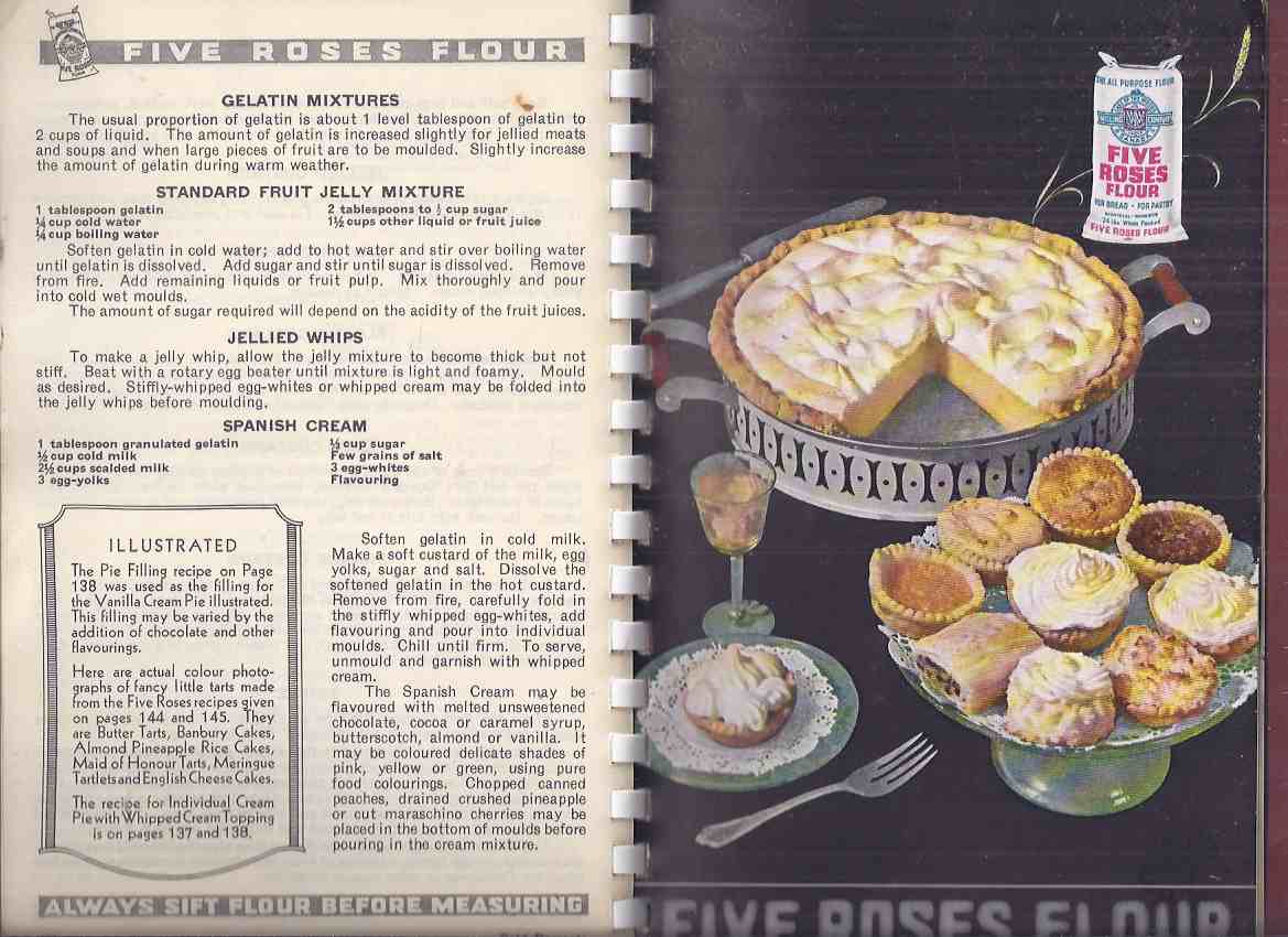Five Roses Flour: A Guide to Good Cooking, a Collection of Recipes Carefully Tested & Approved By Expert Authority -together with Many Economical and Time-Saving Cookery Suggestions of Value to the Modern Housekeeper ( Recipe - Cook Book / Cookbook )