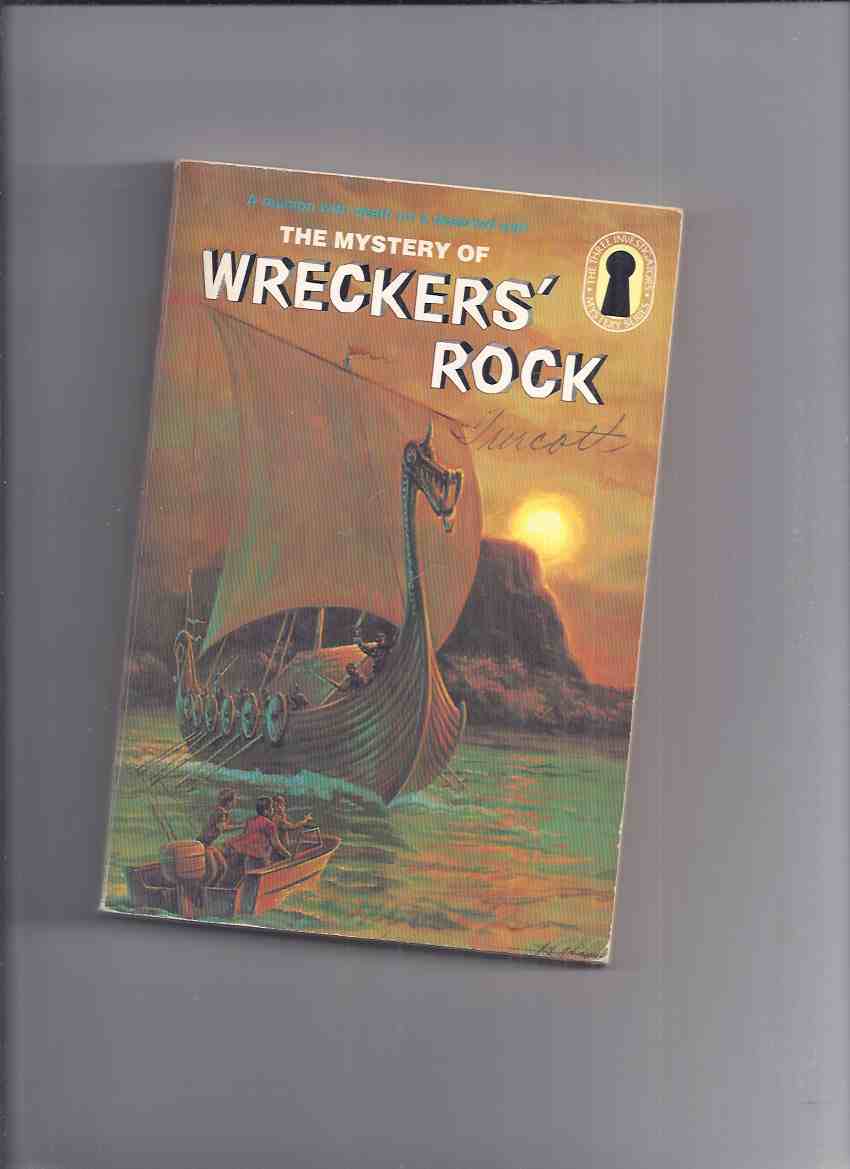 KEYHOLE Series of The Three Investigators: The Mystery of Wrecker's Rock -by William Arden Volume 42 ( Book Forty-Two ) ( 3 )